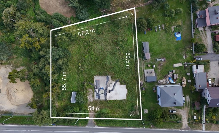 działka na sprzedaż - Lyski, Adamowice